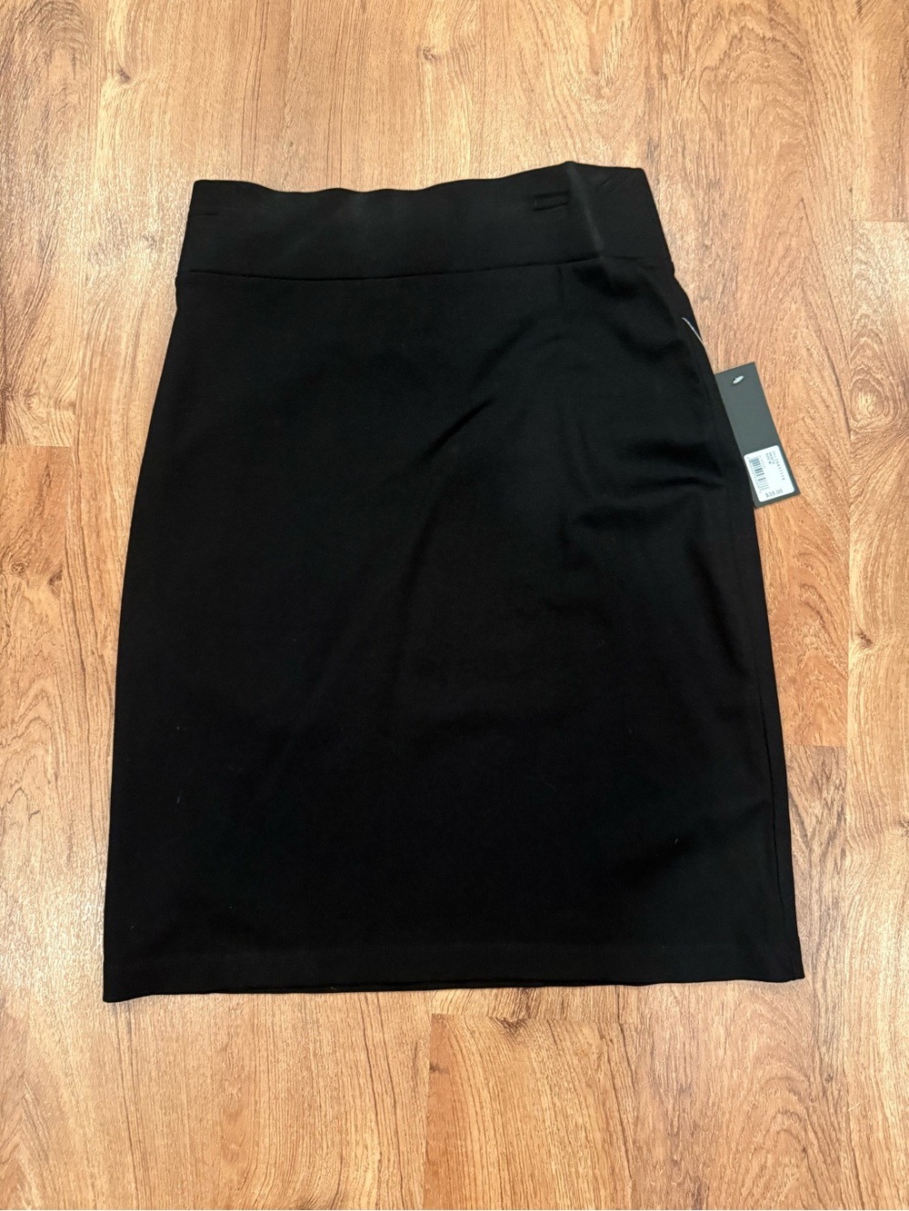 Classic Black Pencil Skirt